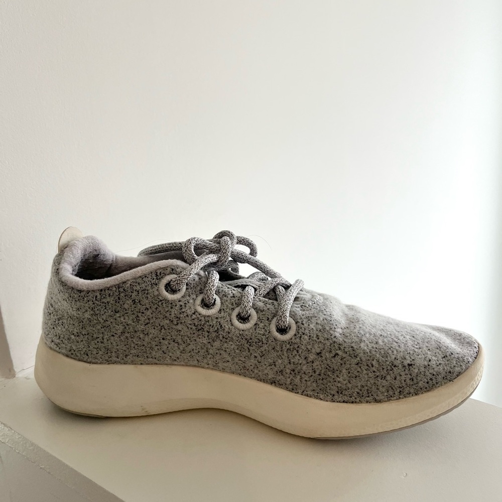 All Birds Grey Wool Runner Sneakers